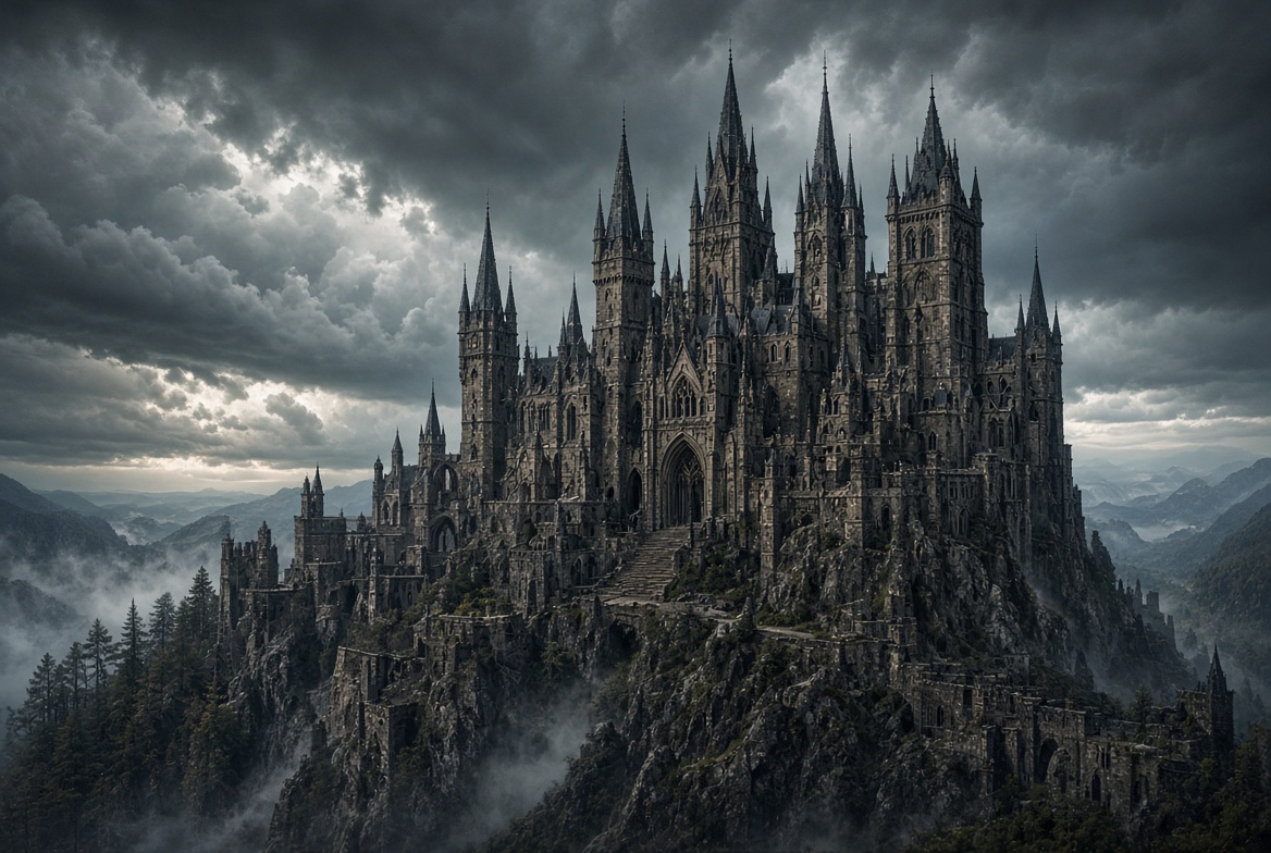 Midjourney - Old Castle Panorama