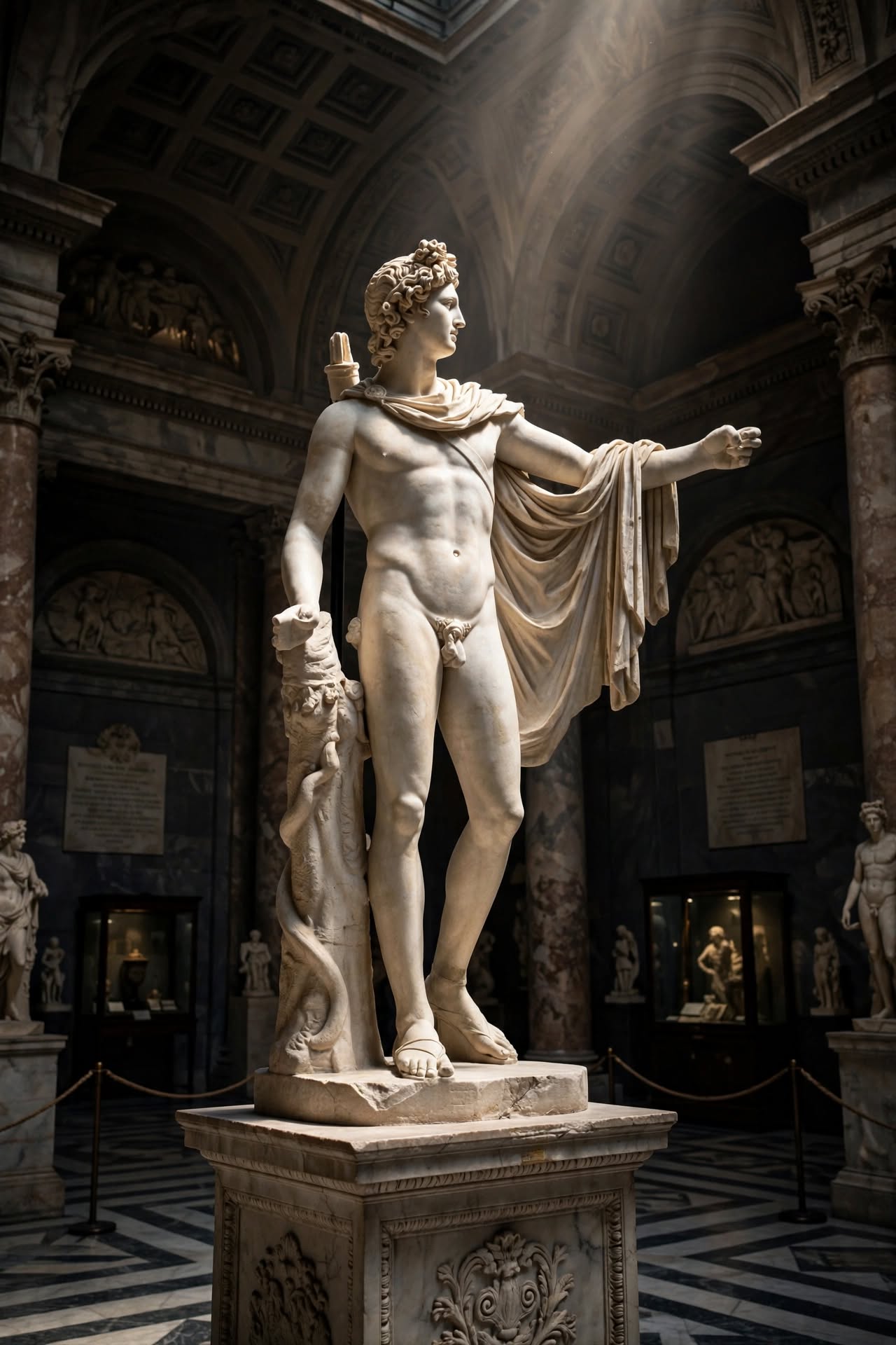 Apollo in Chiaroscuro