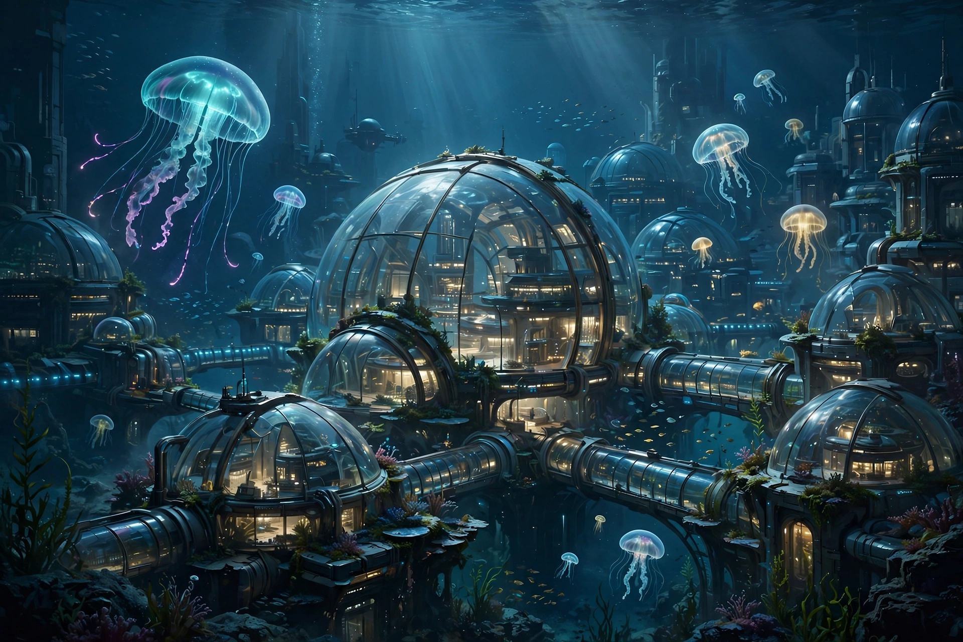 Underwater City Flythrough