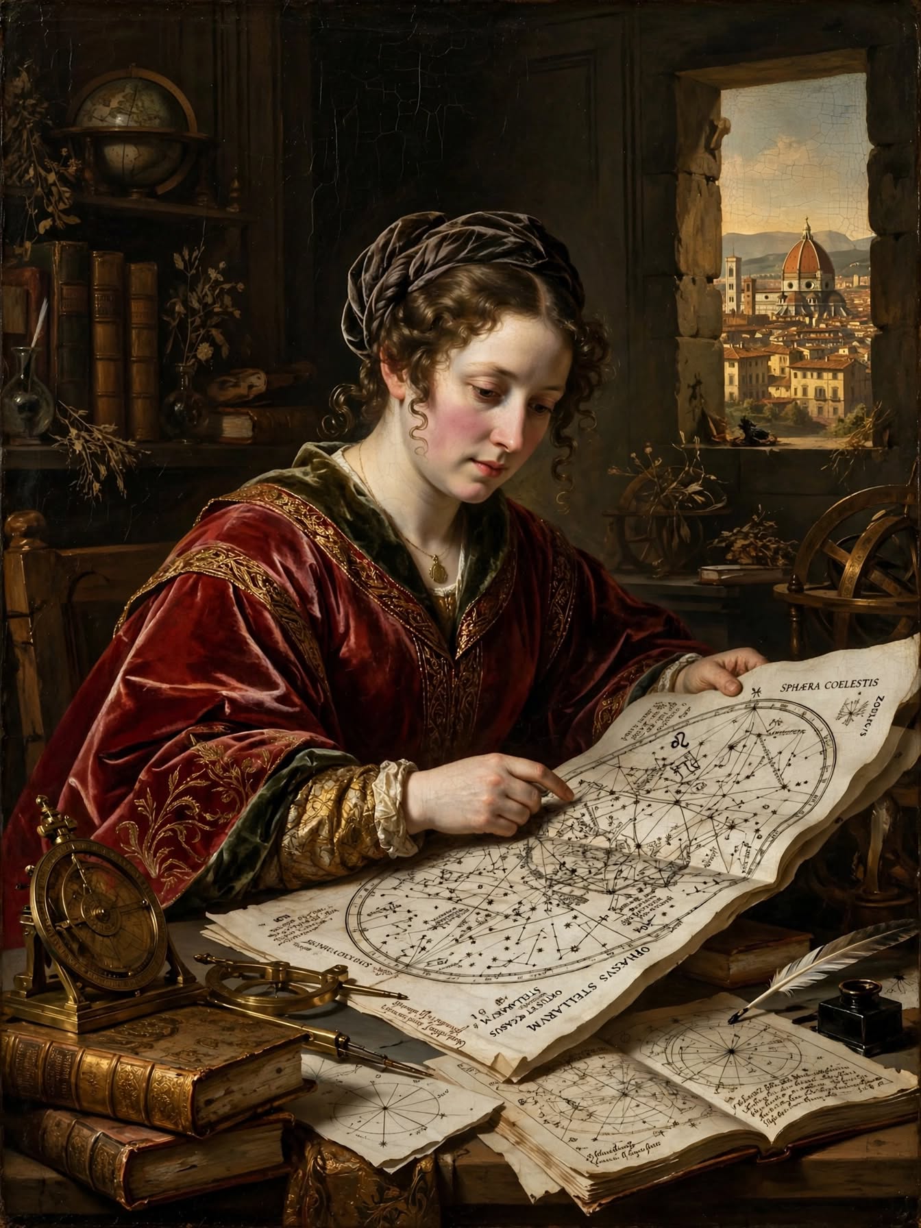 The Astronomer's Study